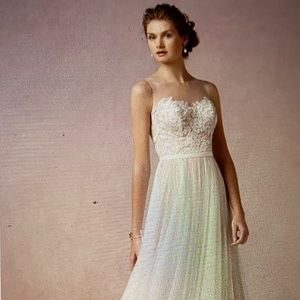 Tull and Lace Wedding Gown